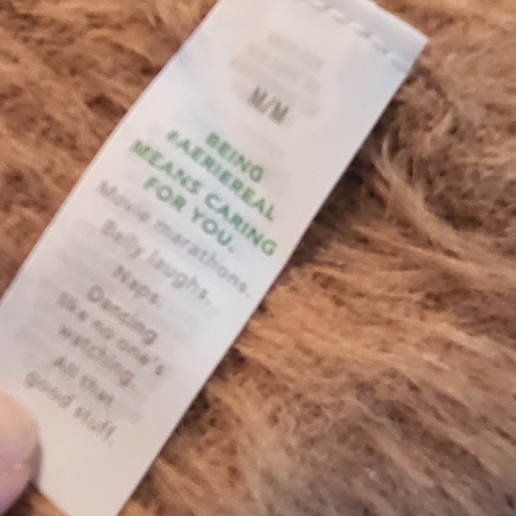 Aerie Eyelash Drop Shoulder Shortsleeve Soft Open Front Cardigan Sweater - Picture 9 of 11